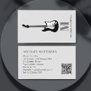 Buscar songwriter tarjetas de visita Músico