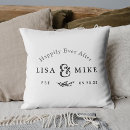 Buscar aniversario feliz cojines Feliz para siempre