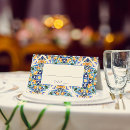 Buscar boda tarjetas comensal Azul