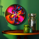 Buscar colores psicodélicos relojes de pared Para todos