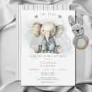 Buscar juguete relleno invitaciones Elefante