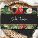 Buscar flores tropicales tarjetas de visita General y unisex