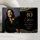 Buscar 40th birthday invitaciones General y unisex