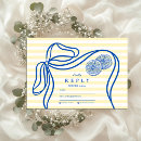 Buscar rayado amarillo tarjetas rsvp Para todos