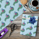 Buscar henna papel de regalo Azul