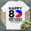 Buscar 80 o cumpleaños feliz camisetas General y unisex