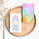 Buscar arco iris con las nubes invitaciones Invitados