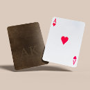 Buscar estilo del vintage barajas de cartas Para él