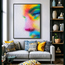 Buscar explosión de color posters Vibrante