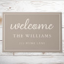 Buscar minimalist felpudos Bienvenido