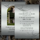 Buscar plata boda aniversario invitaciones Invitados