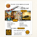 Buscar viaje flyers Agente de viajes