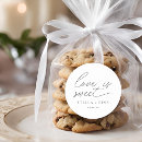 Buscar el amor es dulce pegatinas Invitados