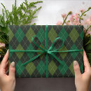 Buscar verde oscuro papel de regalo Para él
