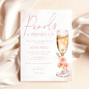 Buscar pearls invitaciones Brunch y burbuja