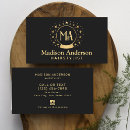 Buscar black and gold tarjetas de visita Negrita