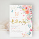 Buscar mariposa brillante invitaciones Acuarela