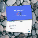 Buscar pescados del acuario tarjetas de visita Limpieza