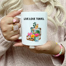 Buscar amor retro tazas Moderno
