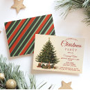 Buscar árbol verde invitaciones de navidad Corporación