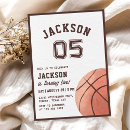 Buscar basketball birthday invitaciones Niños