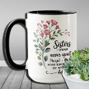 Buscar hermanas para siempre tazas Amor de hermandad