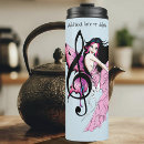 Buscar nota musical tazas Azul