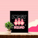 Buscar cerdos rosados posters Divertido