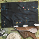 Buscar gatos negros paños de cocina Diversión