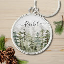 Buscar pino llaveros Acuarela