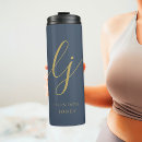 Buscar azul con clase tazas botellas Elegante