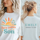 Buscar baby shower camisetas Verano