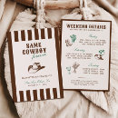 Buscar vaquera invitaciones Salvaje
