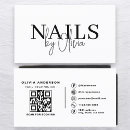 Buscar artista del clavo tarjetas de visita Elegante