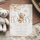 Buscar oso marrón invitaciones Esperar