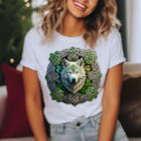 Buscar nudo celta camisetas Lobo