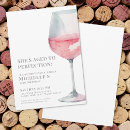 Buscar vino rosado invitaciones Para ella