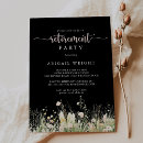 Buscar fiesta de retiro negro invitaciones Para ella