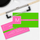 Buscar limón verde tarjetas de visita Moderno