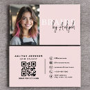 Buscar trenzas tarjetas de visita Código qr