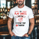 Buscar dardos camisetas De jugador de dardos