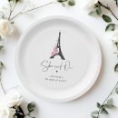 Buscar de la torre eiffel platos Moderno