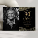 Buscar 90 os noventa 90 años invitaciones General y unisex
