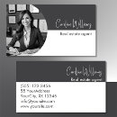 Buscar gris claro tarjetas de visita Agente inmobiliario