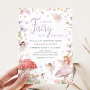 Buscar fairy invitaciones Chica