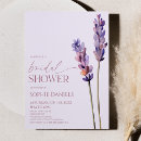 Buscar flores de la lavanda invitaciones Prometida
