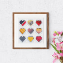 Buscar en forma de corazón posters Moderno