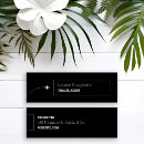 Buscar piloto privado tarjetas de visita Instructor de vuelo