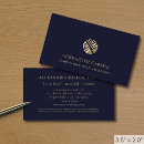 Buscar logotipo financiero tarjetas de visita Elegante