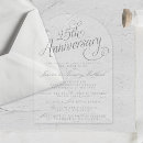 Buscar plata boda aniversario invitaciones Para todos